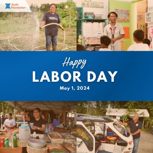 We pay tribute to all Filipino workers this Labor Day. We are one with you as we journey towards shared prosperity, one thriving community at a time.
